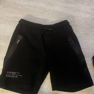 Two Zara Boys Black and White Size 8-10 Shorts